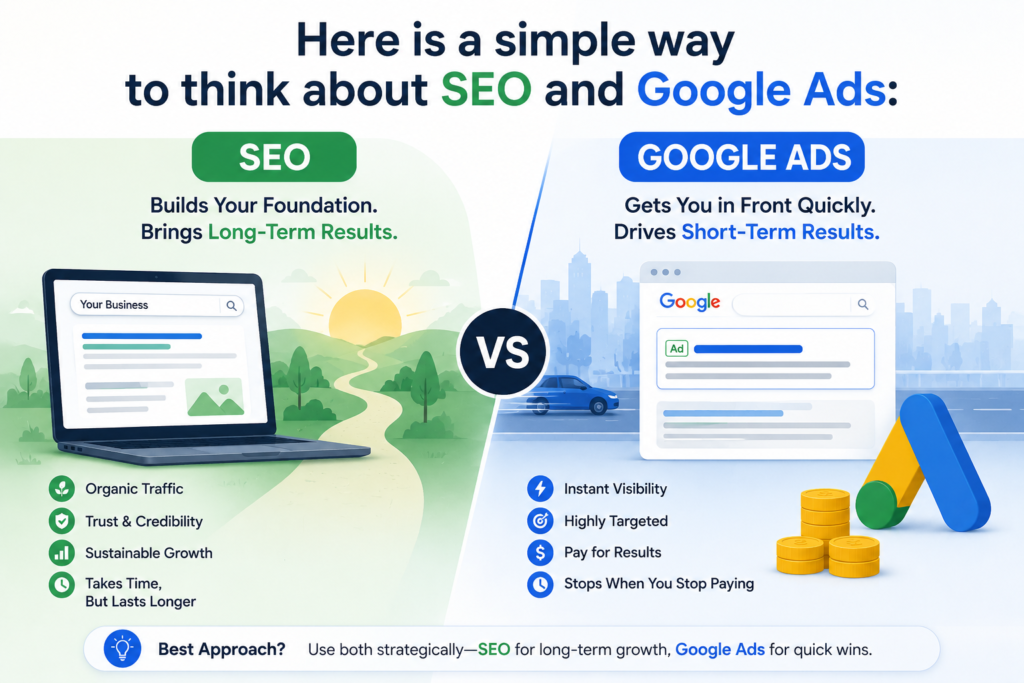 SEO vs Google Ads